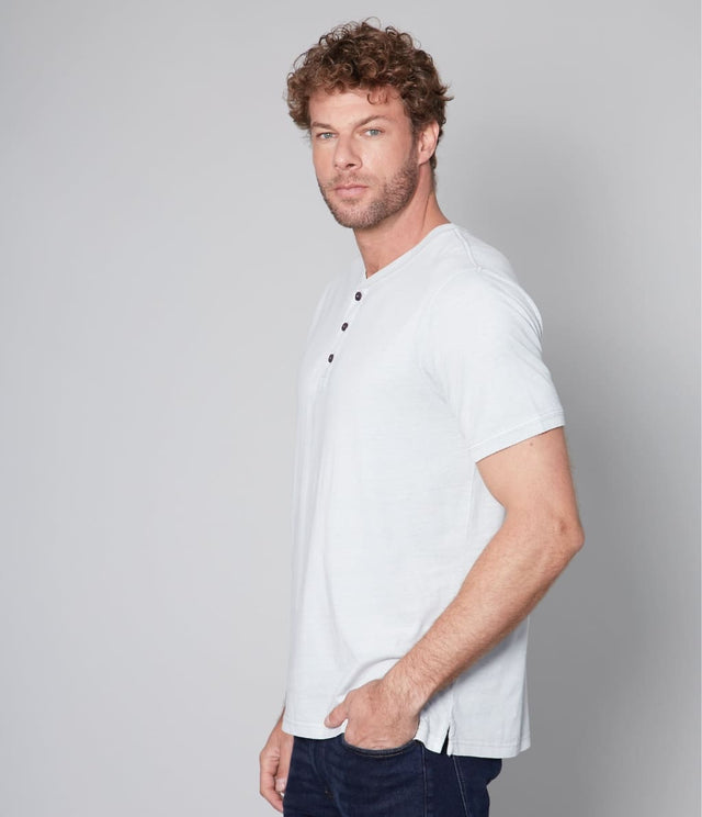 Polera Stuart Botones Crema - Polera