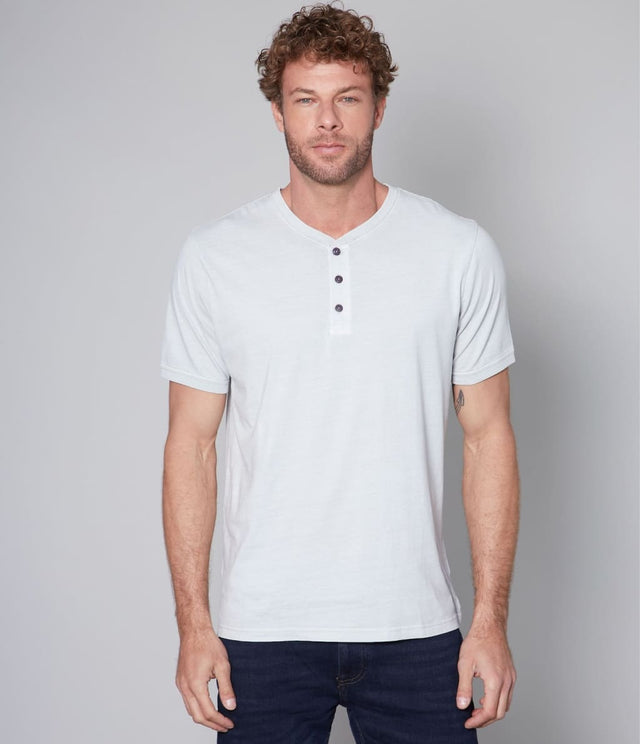 Polera Stuart Botones Crema - Polera