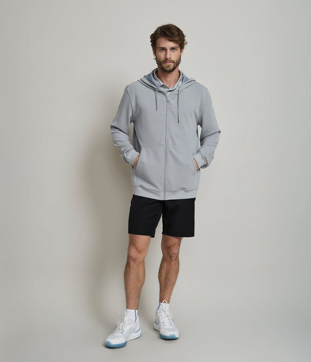 Polerón Shell Gris Claro - Poleron