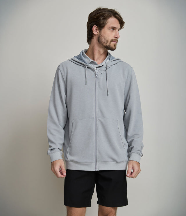 Polerón Shell Gris Claro - Poleron