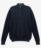 Sweater Acra Half Zipper Azul - Sweater