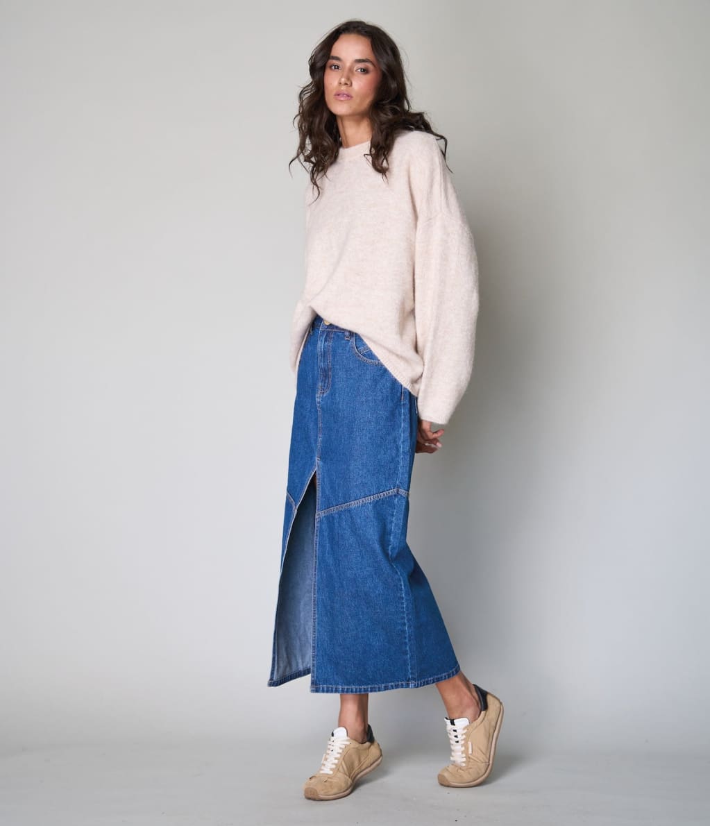 Sweater Berta Crema - Sweater Mujer