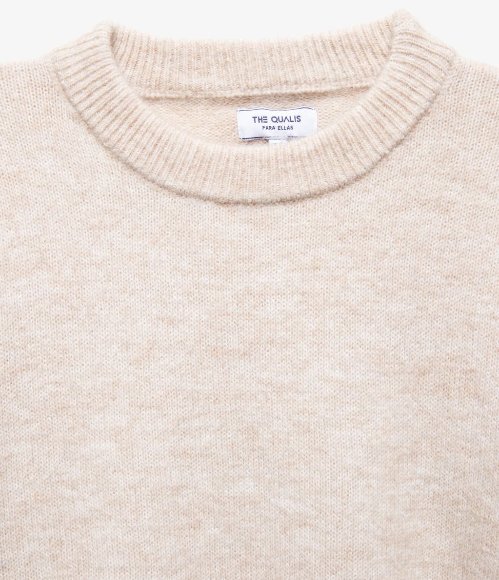 Sweater Berta Crema - Mujer