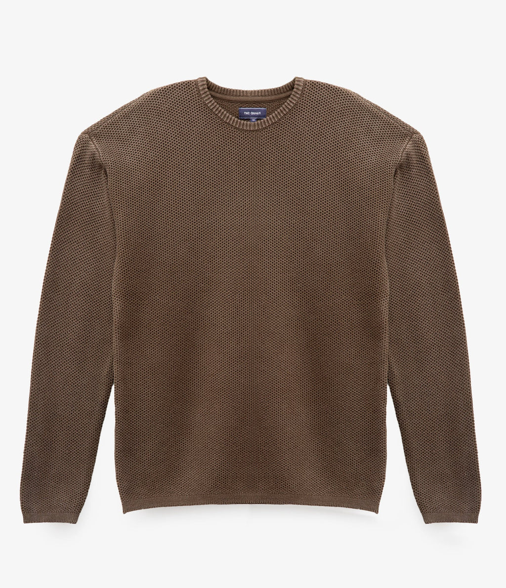 Sweater Waffle Verde Oliva - Sweater