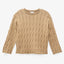 Sweater Trenzado Camel - Sweater Mujer