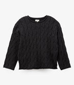 Sweater Trenzado Grafito - Sweater Mujer