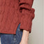 Sweater Trenzado Ladrillo - Sweater Mujer