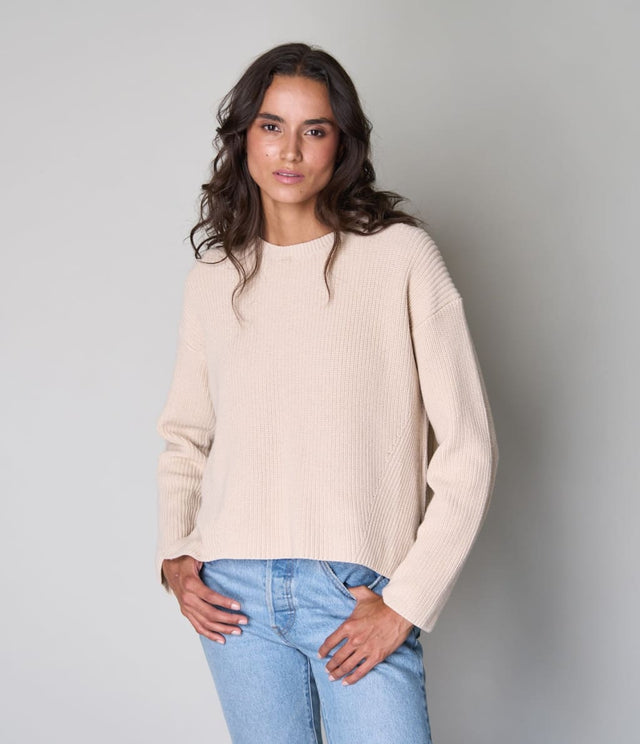 Sweater Nea Crema - Mujer