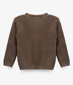 Sweater Waffle Verde Oliva Kids - Sweater
