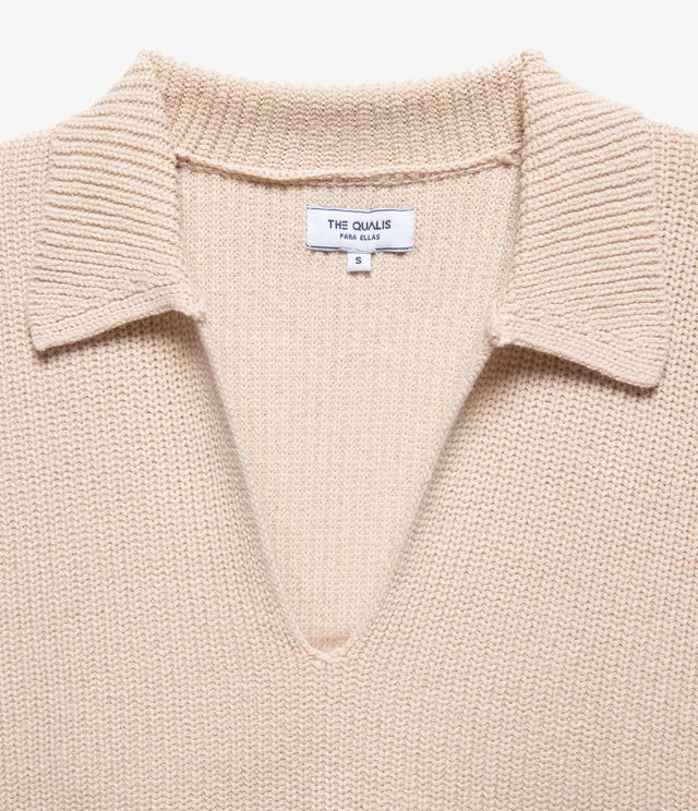 Sweater Rina Crema - Mujer