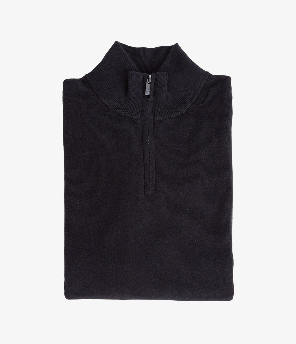 Sweater Tokio Half Zipper Negro - Sweater