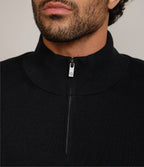Sweater Tokio Half Zipper Negro - Sweater