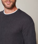 Sweater Waffle Negro - Sweater