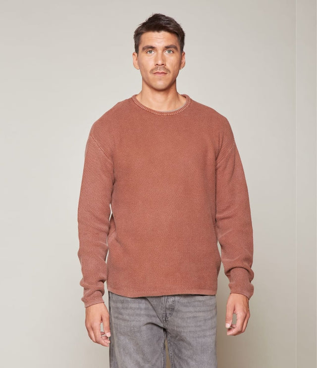 Sweater Waffle Terracota - Sweater