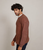 Sweater Waffle Terracota - Sweater