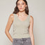 Top Clavel Beige - Blusa