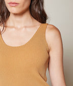 Top Lirio Camel - Blusa
