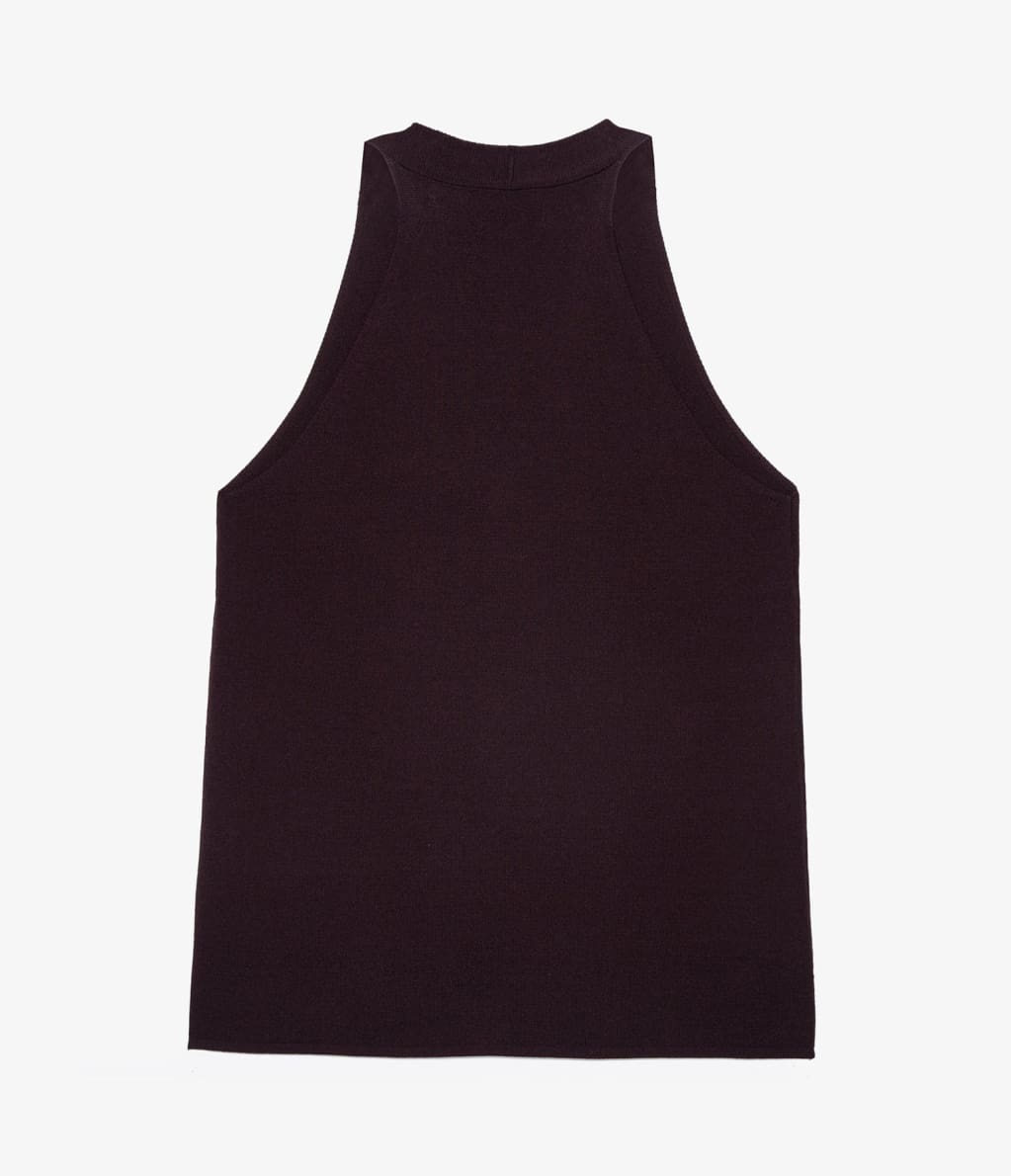 Top Margot tejida Café - Blusa