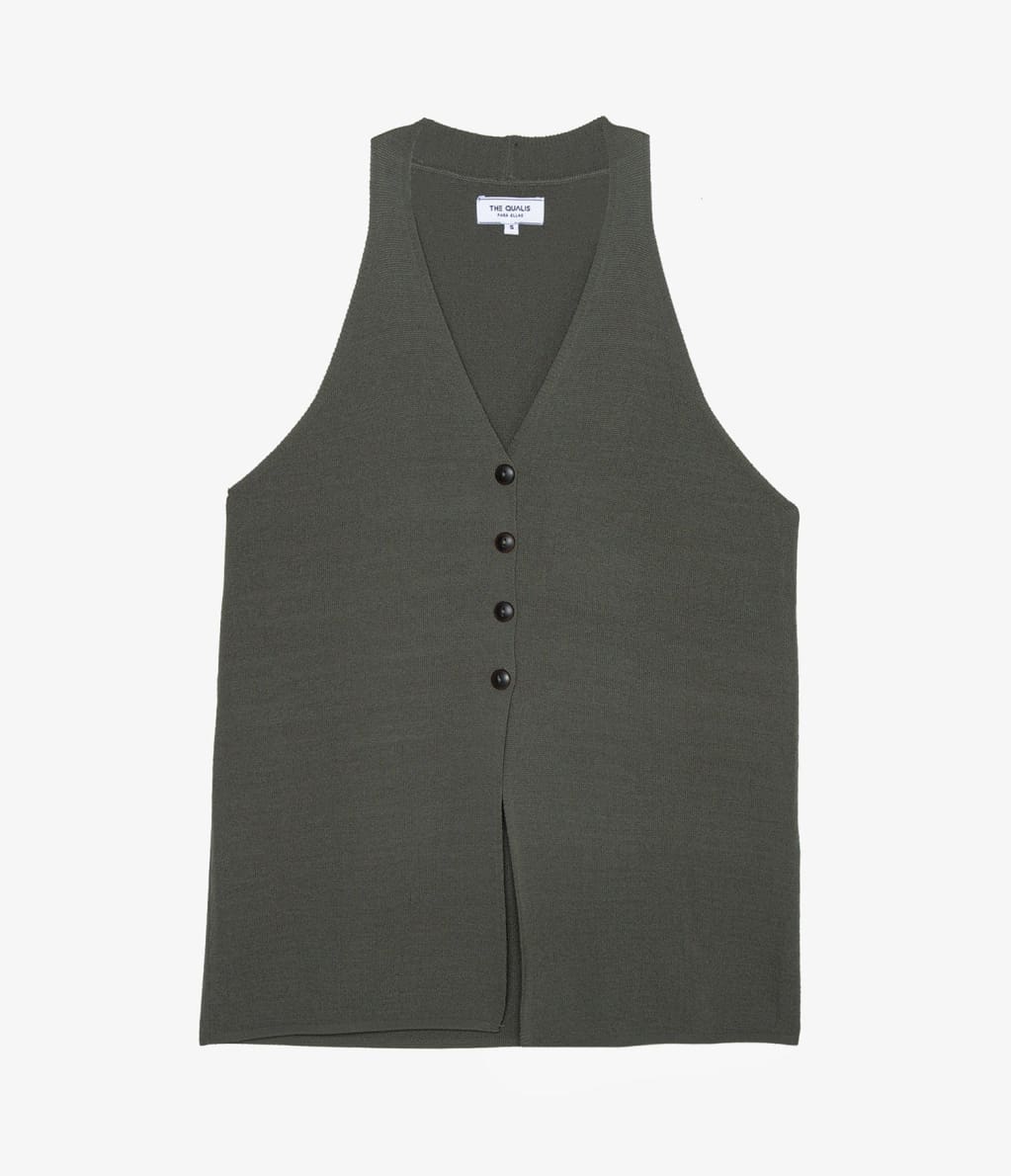 Top Margot tejida Verde - Blusa