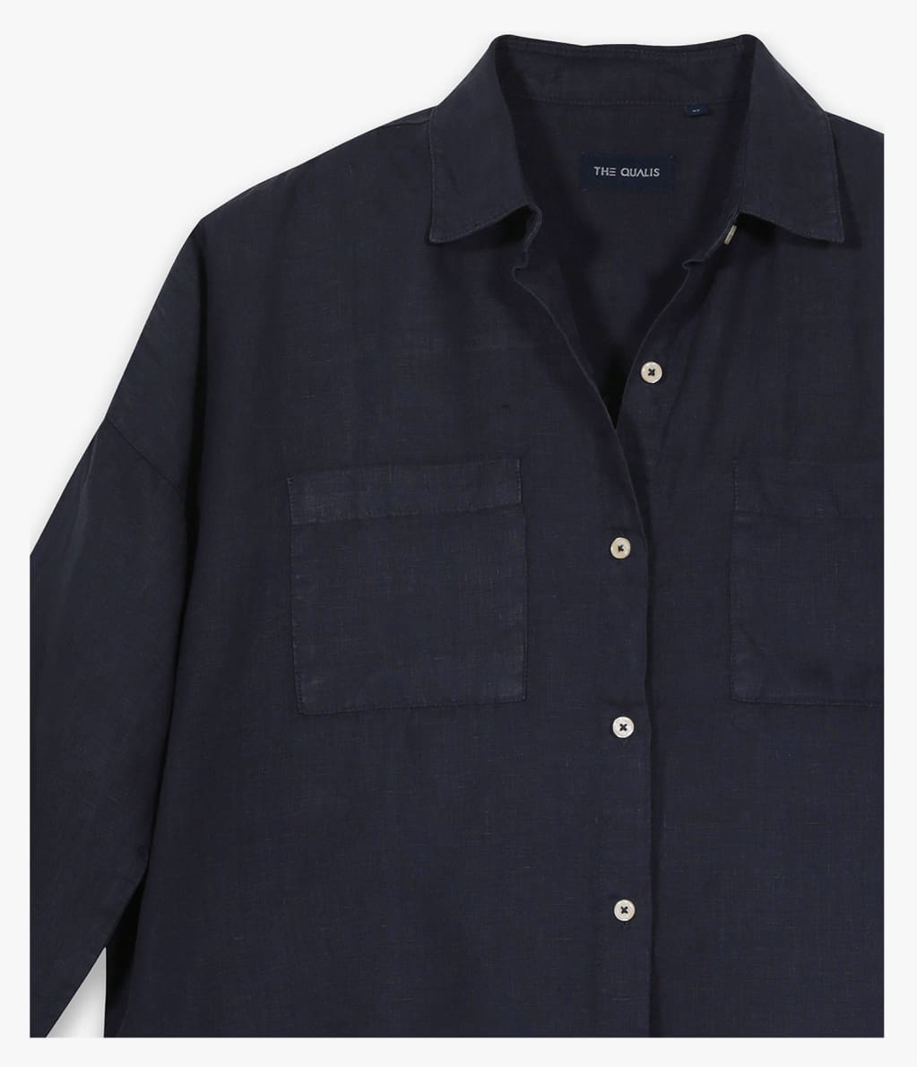 Blusa Sabah Azul Oscuro - Blusa