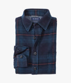 Camisa Guy cuadros Azul Oscuro - Camisa
