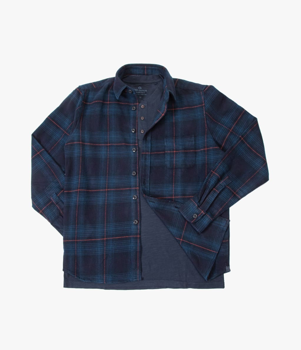 Camisa Guy cuadros Azul Oscuro - Camisa