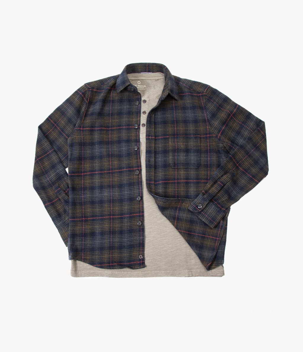 Camisa Guy Cuadro Verde - Camisa