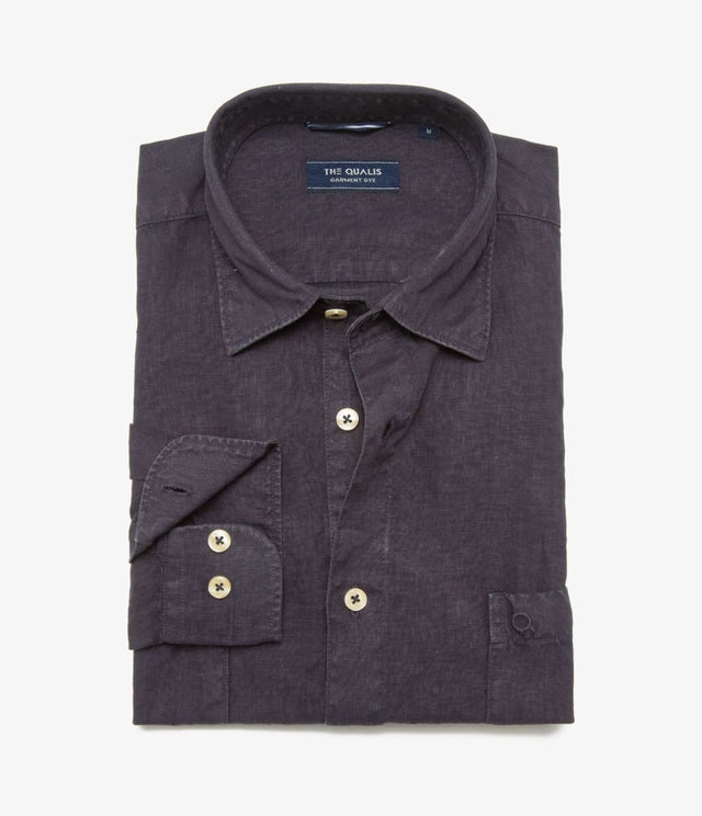 Overshirt Lino Azul Marino - Camisa