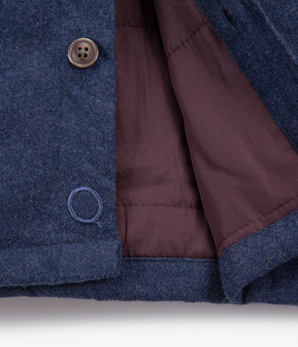 Overshit Jacket Zibo Azul - Camisa