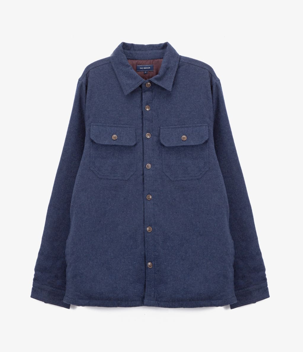 Overshit Jacket Zibo Azul - Camisa