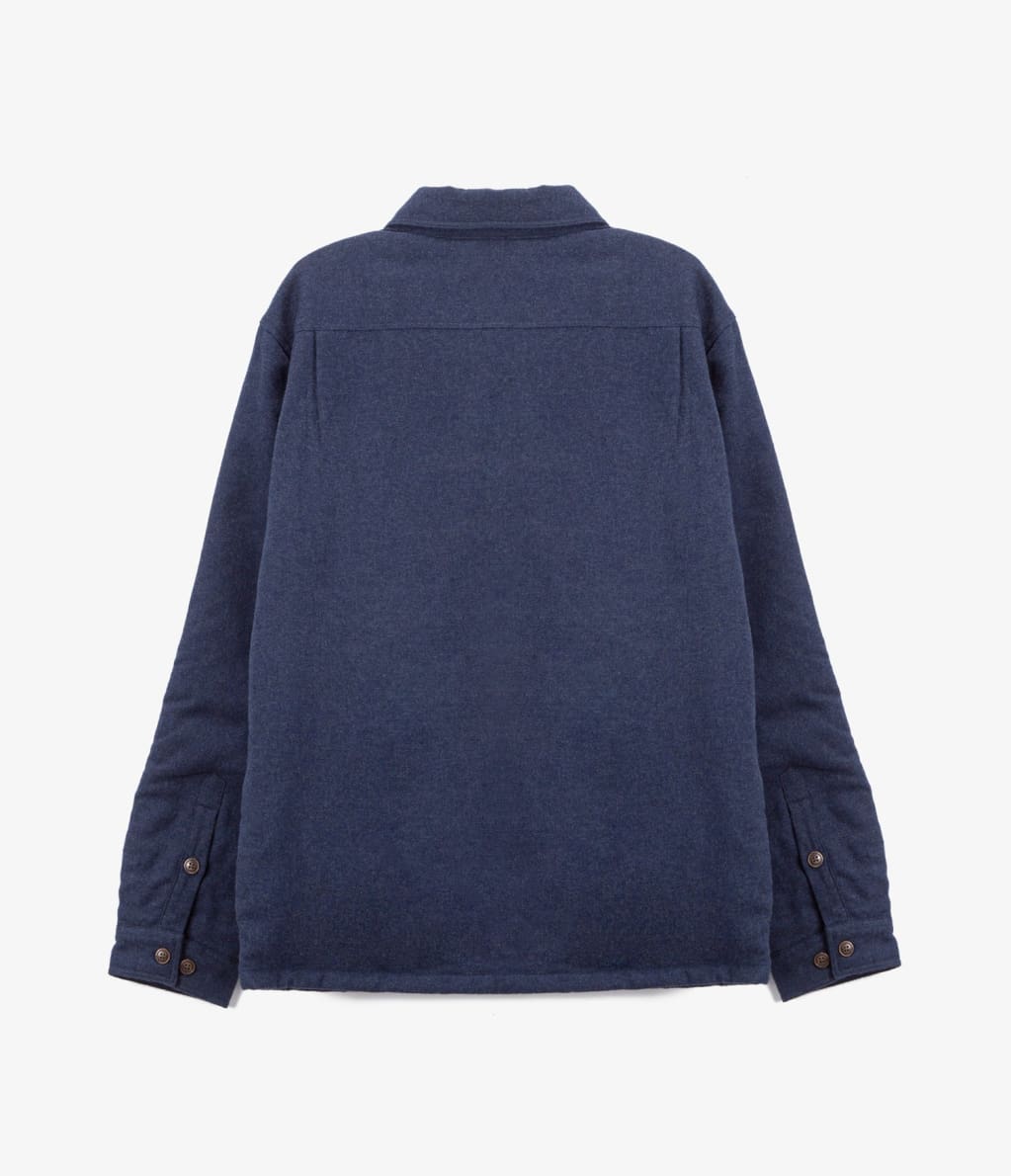 Overshit Jacket Zibo Azul - Camisa