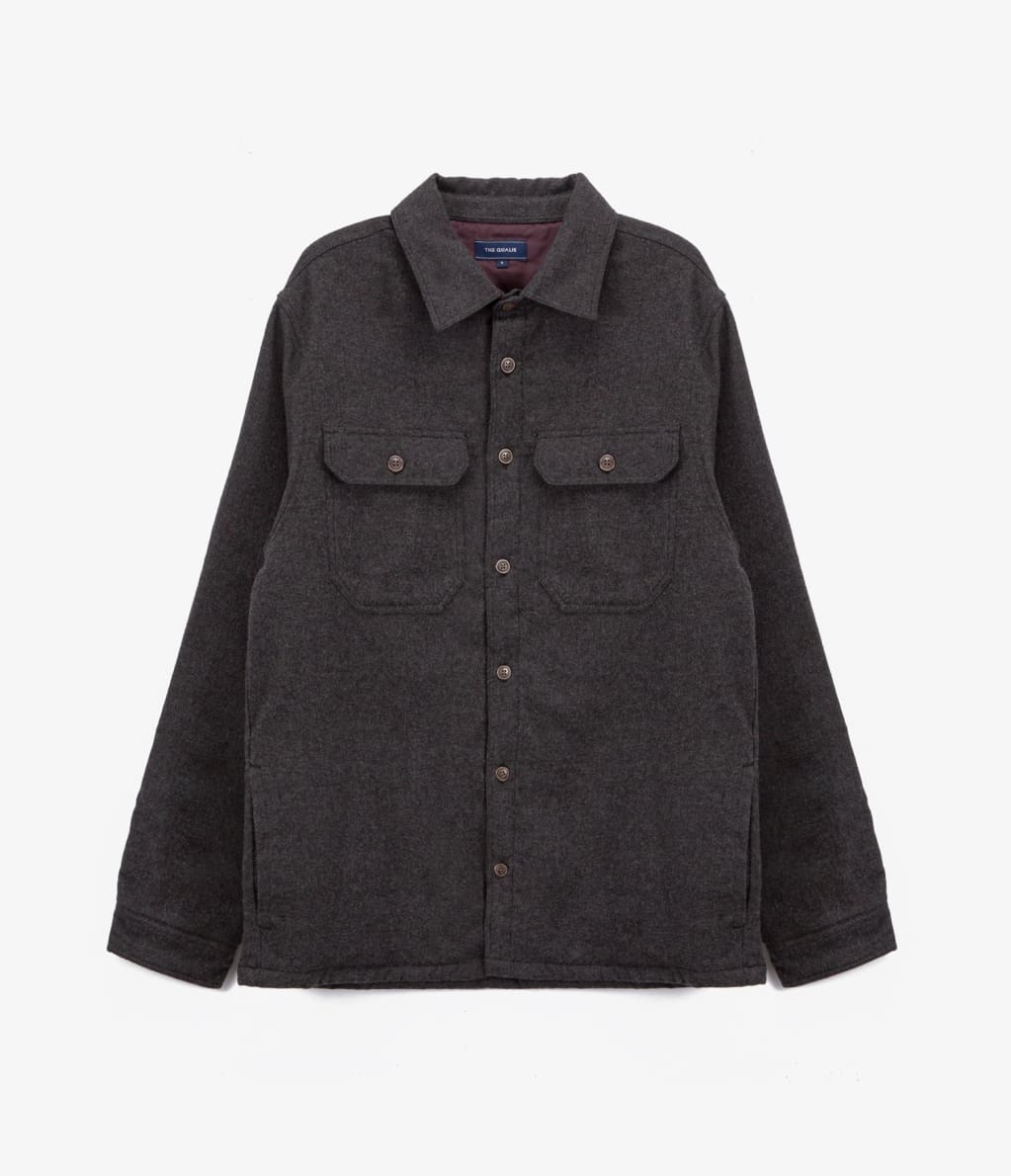 Overshit Jacket Zibo Gris - Camisa