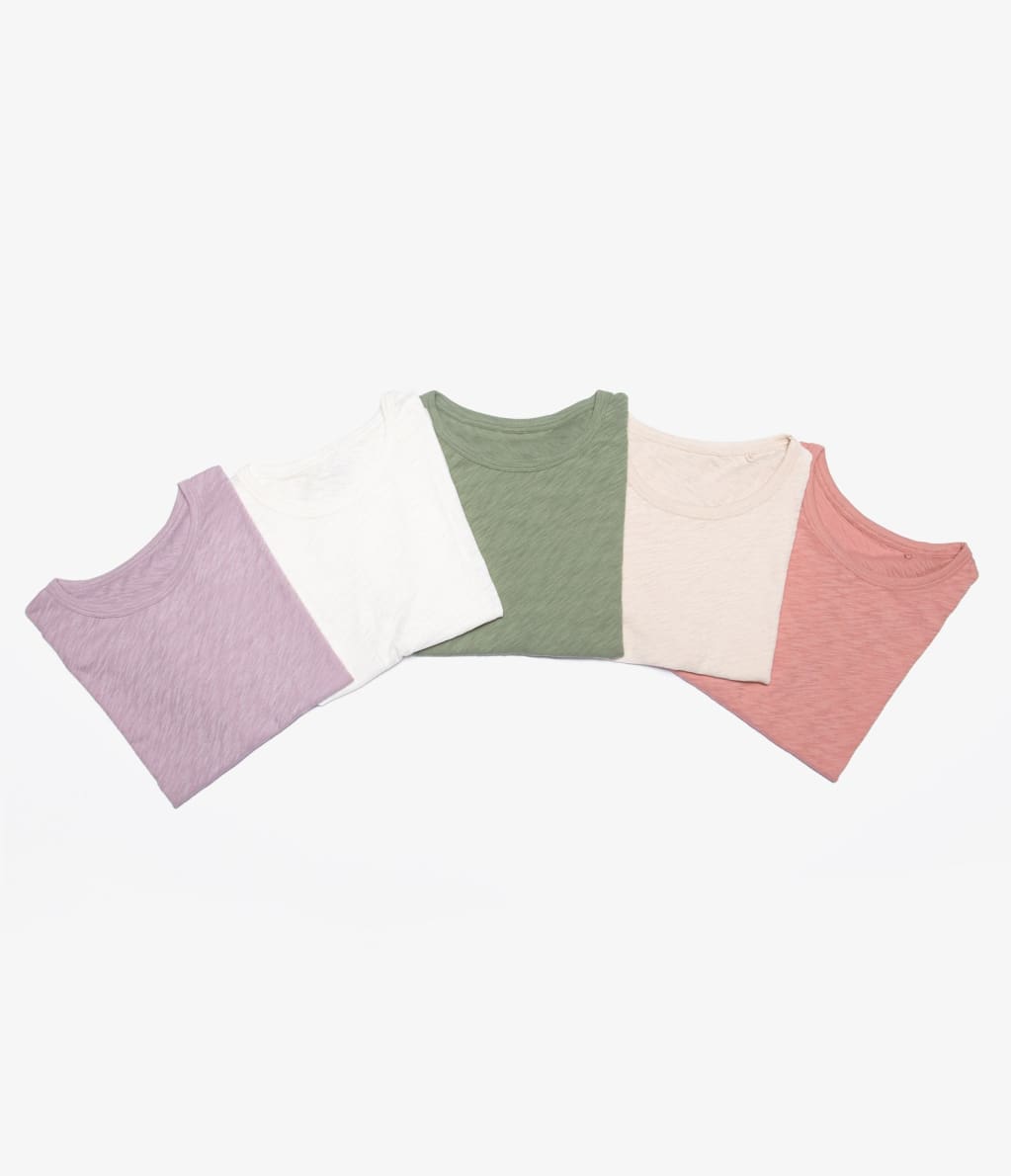 Polera Básica Steff Blanca - Polera