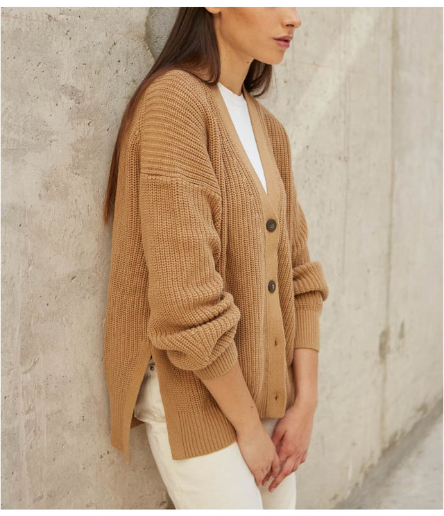 Sweater Cinnia Camel - Sweater Mujer