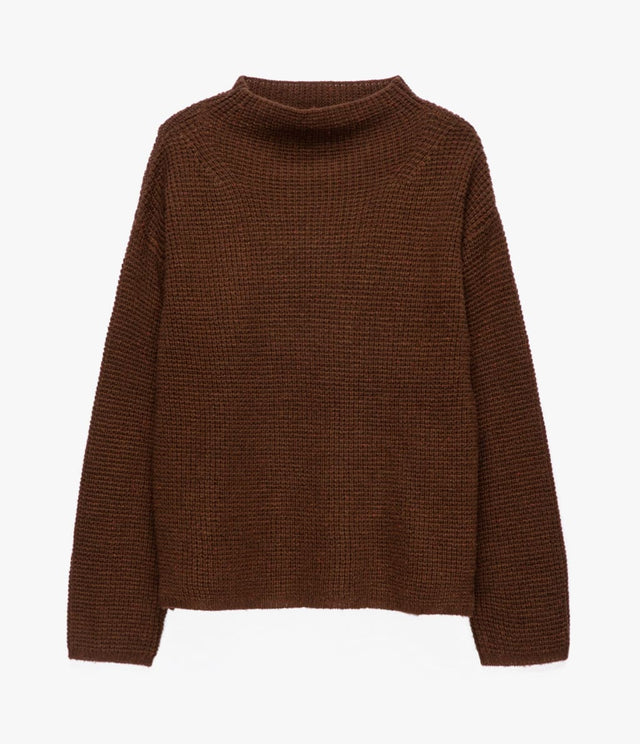 Beatle Aspeado Venecia Terracota - Sweater Mujer